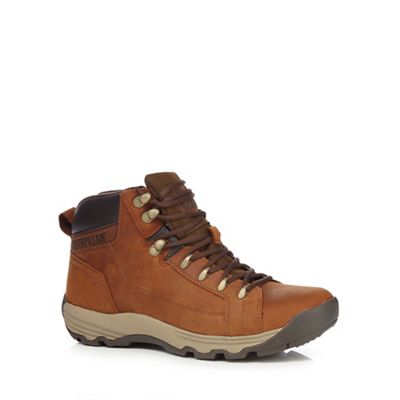 Caterpillar Tan leather 'Supersede' boots